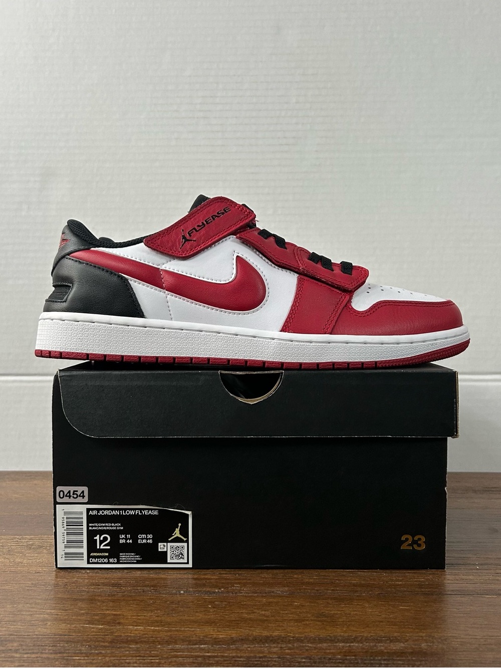 Nike Jordan 1 Low FlyEasy Gym Red M12/W13.5